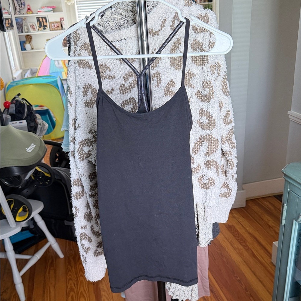 lululemon athletica Black Strappy Camisole Tank